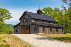 Metal building exterior