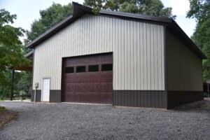 Designer Metals barn installation