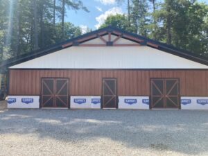 Metal roofing project