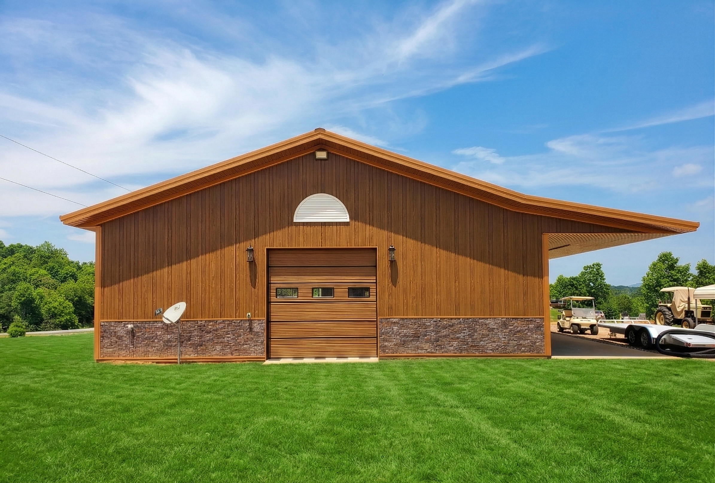 Agricultural building panels